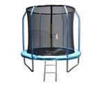 Trampoline - 244 cm - met veiligheidsnet & ladder - tot 8..., Kinderen en Baby's, Speelgoed | Buiten | Trampolines, Ophalen of Verzenden