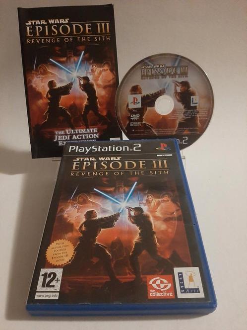 Star Wars III Revenge of the Sith Playstation 2, Spelcomputers en Games, Games | Sony PlayStation 2, Ophalen of Verzenden