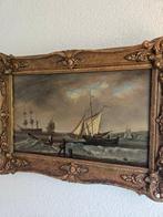 Abhram van Rhijn (XX) - Oil coastel scene,1700