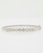 Armband - 14 karaat Witgoud - 1.10ct. tw. Diamant, Sieraden, Tassen en Uiterlijk, Armbanden, Nieuw