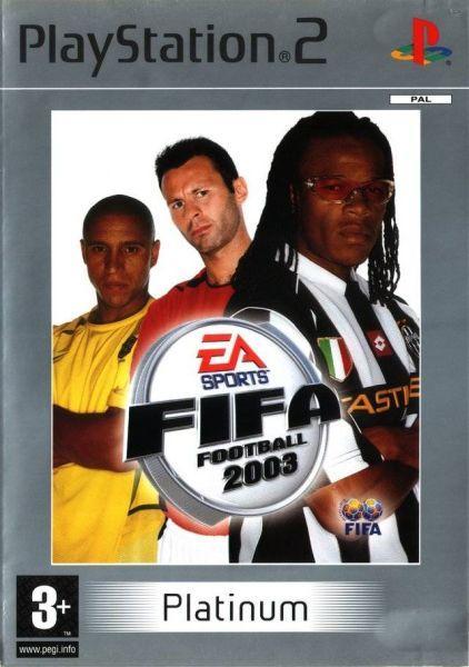 FIFA Football 2003-Platinum (PlayStation 2) Gebruikt, Spelcomputers en Games, Games | Sony PlayStation 2, Zo goed als nieuw, Ophalen of Verzenden