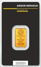 5 gram - Goud .999 - Argor-Heraeus, Switzerland, Argor, Postzegels en Munten, Edelmetalen en Baren