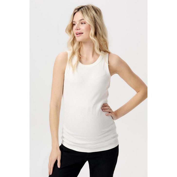 Noppies Zwangerschapstop Positietop Tanktop Kaysa - Cream, Kleding | Dames, Positiekleding, Nieuw, Verzenden