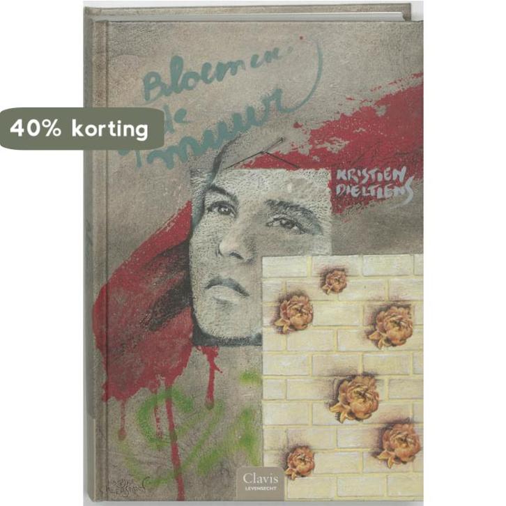 Bloemen Op De Muur 9789044800661 Kristien Dieltiens, Boeken, Kinderboeken | Jeugd | 13 jaar en ouder, Zo goed als nieuw, Verzenden