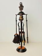 Schouw - 1900-1910 - Massief koperen Haardstel, Antiek en Kunst