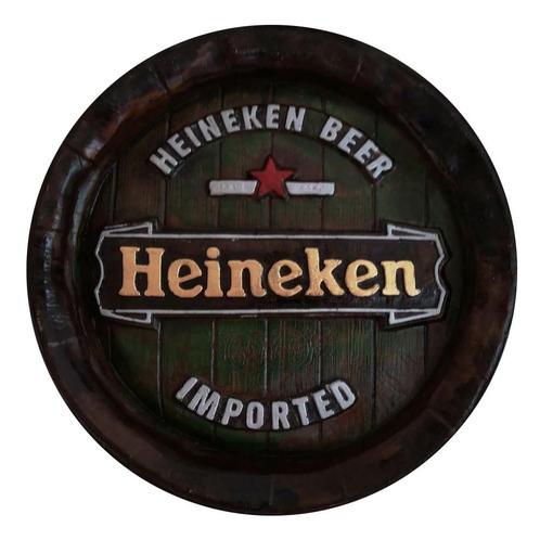 Heineken pubbord Ø 36cm, Verzamelen, Merken en Reclamevoorwerpen, Nieuw, Ophalen of Verzenden