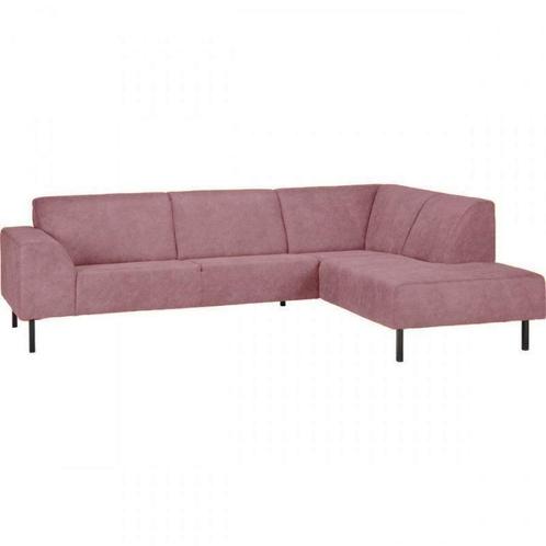 Hoekbank Maastricht - hoekbanken - Roze, Huis en Inrichting, Banken | Sofa's en Chaises Longues, Nieuw, Stof