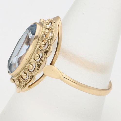 Zonder Minimumprijs - Ring - 14 karaat Geel goud Spinel, Sieraden, Tassen en Uiterlijk, Ringen