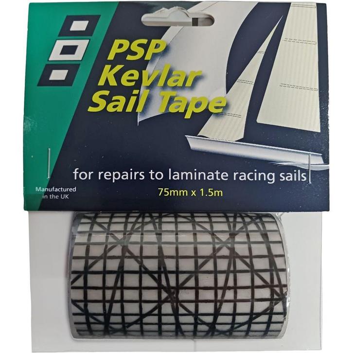 Kevlar Tape 75mm x 1,5m Black, Watersport en Boten, Zeilen en Zeiltoebehoren, Ophalen of Verzenden