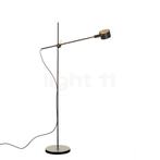 Oluce G.O. Vloerlamp, zwart (Staande lampen, Binnenlampen), Huis en Inrichting, Lampen | Vloerlampen, Verzenden, Nieuw