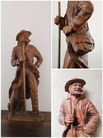 sculptuur, Uomo di montagna - 62 cm - Houtpulp, Antiek en Kunst