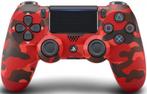 Sony DualShock 4 V2 Wireless Controller Camouflage-Rood, Ophalen of Verzenden, Zo goed als nieuw