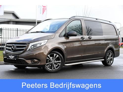 Zakelijke Lease |  Mercedes-Benz Vito 114 CDI Lang DC PB Edi, Auto's, Bestelauto's, Onderhoudsboekje, Lease, Automaat, Bruin, Mercedes-Benz