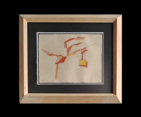 Achille Perilli (1927-2021) - Il calice argento, Antiek en Kunst, Kunst | Schilderijen | Modern