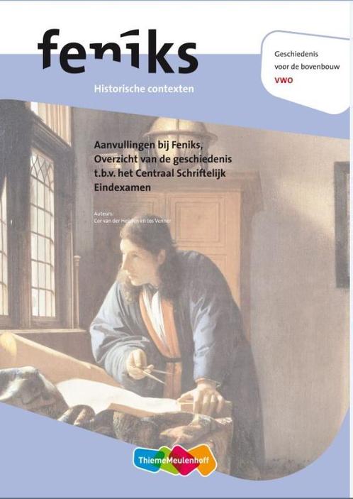Feniks historische contexten 2e fase vwo 9789006467109, Boeken, Schoolboeken, Zo goed als nieuw, Verzenden