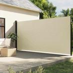 vidaXL Windscherm uittrekbaar 200x500 cm crèmekleurig, Tuin en Terras, Verzenden, Nieuw