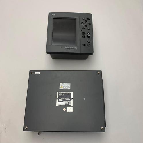 Bieden: USED JRC JFE-380 marine echosounder with NQD-2120, Watersport en Boten, Navigatiemiddelen en Scheepselektronica, Kabel of Apparatuur