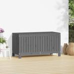 Tuinbox 115x49x60 cm massief grenenhout grijs (Partytenten), Verzenden, Nieuw