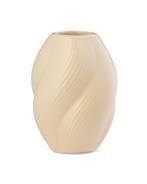 HEMA Vaas voor geurstokjes 7x10cm keramiek twist naturel, Verzenden, Nieuw