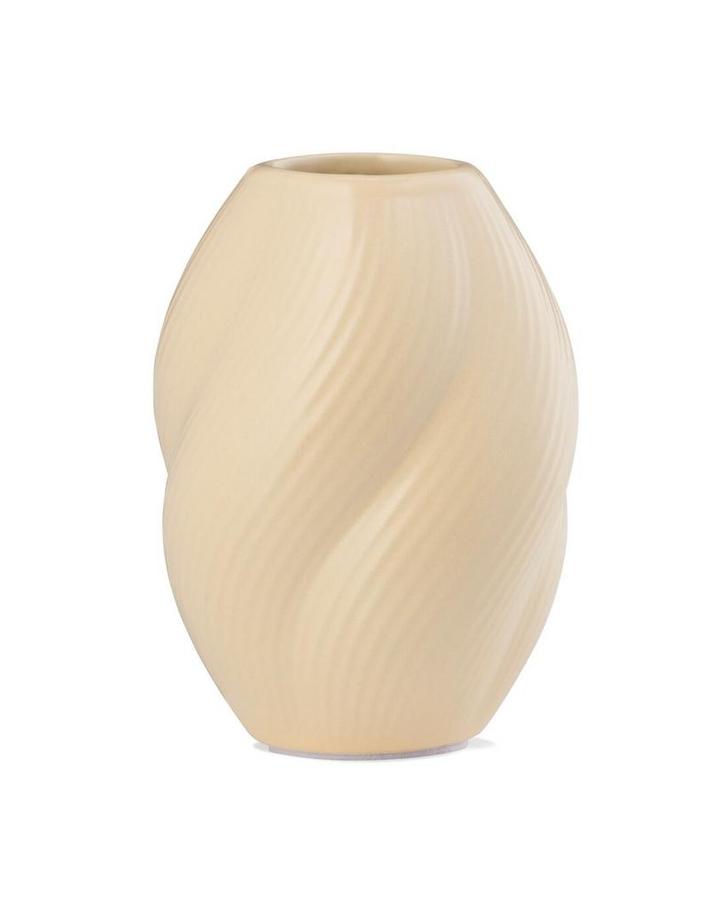 HEMA Vaas voor geurstokjes 7x10cm keramiek twist naturel, Huis en Inrichting, Woonaccessoires | Overige, Nieuw, Verzenden