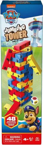 PAW Patrol - Jumbling Tower-spel - Actiespel, Kinderen en Baby's, Speelgoed | Overig, Nieuw, Ophalen of Verzenden