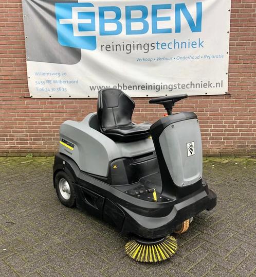 Karcher KM 90/60 R P Veegmachine | benzine | 216 uur |, Doe-het-zelf en Verbouw, Reinigingsmachines, Overige typen, Gebruikt