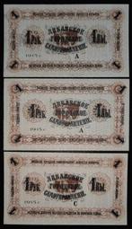 Rusland. - 6 x 25 Kopecks, 6 x 50 Kopecks, 3 x 1 Ruble 1915, Postzegels en Munten, Munten | Nederland