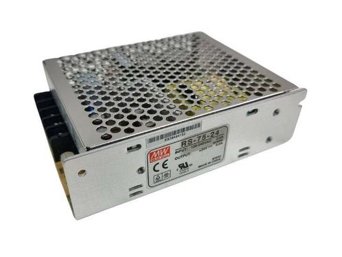 Mean Well RS-75-24 Single Output Switching Power Supply, ..., Huis en Inrichting, Lampen | Overige, Nieuw, Ophalen of Verzenden