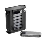 Pillendoosje 7 daags / 4 vakjes per dag - ZWART, Ophalen of Verzenden, Nieuw