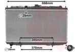 RADIATOR VOOR NISSAN ALMERA N16 2000-2003 214104M407, Ophalen of Verzenden, Nieuw