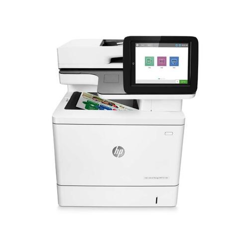 HP - clj managed mfp e57540dn (3gy25a), Computers en Software, Printers, Ingebouwde Wi-Fi, Kleur printen, Zo goed als nieuw, Printer