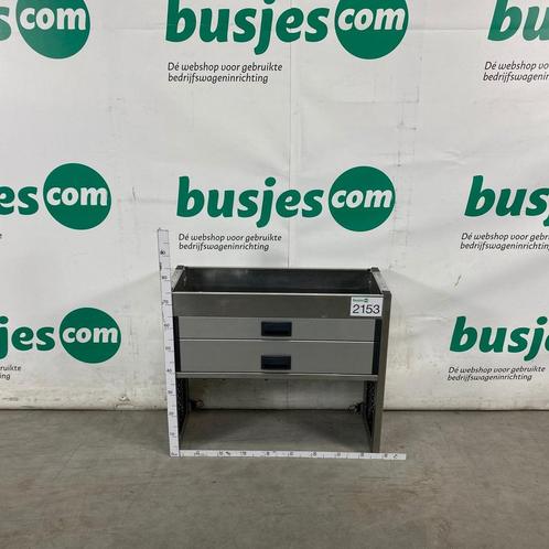 Aluca aluminium gebruikte bedrijfswagen inrichting (nr 2153), Auto diversen, Auto-accessoires, Gebruikt, Ophalen of Verzenden