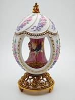 Fabergé ei - Fabergé-huis Carrouselpaard Muziek-ei -, Antiek en Kunst, Curiosa en Brocante