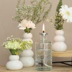 Gekleurd Glazen Flesje Porto Clear Ø7,5 cm H14,5 cm per stuk, Hobby en Vrije tijd, Ophalen of Verzenden, Nieuw