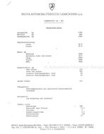 1986 LAMBORGHINI LM002 PERSMAP DUITS, Nieuw, Author