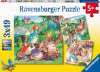 Kleine Prinsessen Puzzel (3x49 stukjes) | Ravensburger -, Nieuw, Verzenden