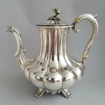 Crossed Keys - Theepot - Verzilverd - Rococo-stijl