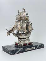 Figuur - Barco en plata - Zilver, Antiek en Kunst