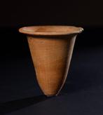 Oud-Egyptisch Terracotta Aanbod vaas - 9 cm