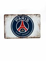 Metalen Wandbord - Paris - Saint Germain PSG - Voetbal, Ophalen of Verzenden, Nieuw