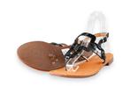 Mia & Jo Sandalen in maat 36 Zwart | 10% extra korting, Kleding | Dames, Schoenen, Verzenden, Zwart, Sandalen of Muiltjes, Zo goed als nieuw