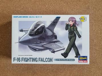 Hasegawa 60103 F-16 Fighting Falcon EGG Plane NL DECALS! beschikbaar voor biedingen