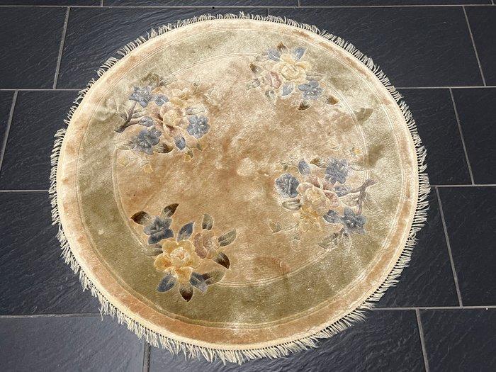 China zijde - Tapijt - 96 cm - 96 cm, Huis en Inrichting, Stoffering | Tapijten en Kleden