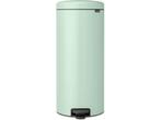 Brabantia NewIcon Prullenbak - 30 liter - Jade Green, Verzenden, Zo goed als nieuw