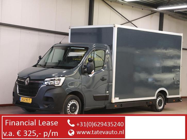 Renault Master 150PK AUTOMAAT LOWLINER VERKOOPWAGEN, Auto's, Bestelauto's, Lease, Automaat, Financial lease, Overige kleuren, Stof