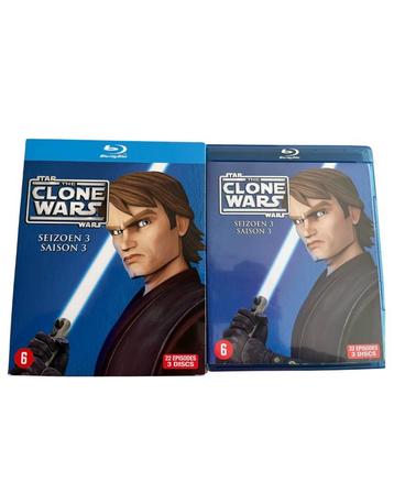 PRIJSVERLAGING Star Wars the Clone Wars blu-ray pakket beschikbaar voor biedingen