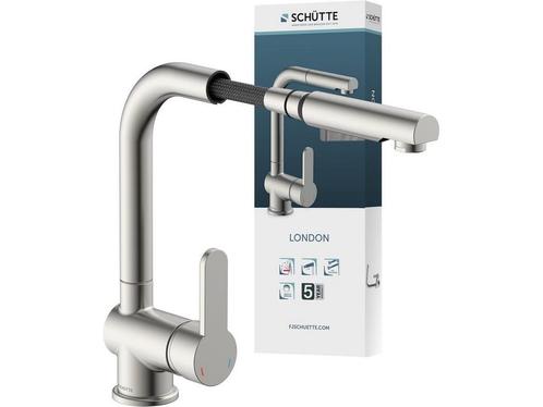 SCHÜTTE London Design Keukenkraan - Mengkraan - Draaibare, Doe-het-zelf en Verbouw, Sanitair, Zo goed als nieuw, Verzenden