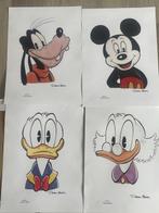 Patrick Block - 4 Print - Donald Duck, Goofy, Mickey Mouse,, Boeken, Nieuw