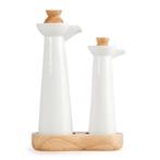 Olie en azijn set porselein | 30/20cl, Verzenden, Nieuw in verpakking