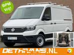 Volkswagen Crafter 2.0TDI 140PK L3H2 / Complete Inrichting /, Auto's, Bestelauto's, Stof, Gebruikt, Zwart, Volkswagen